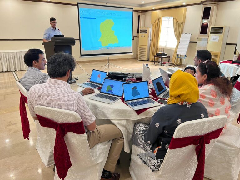 Risk Assessment Workshop and QGIS Training Islamabad, Pakistan