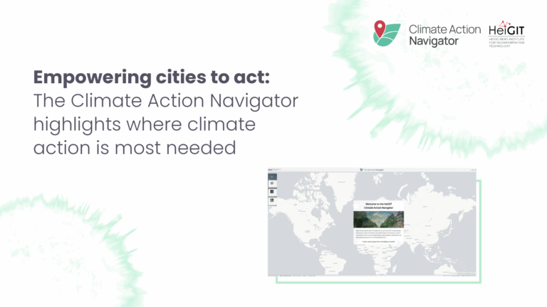 Empowering cities to act: The Climate Action Navigator highlights where climate action is most needed