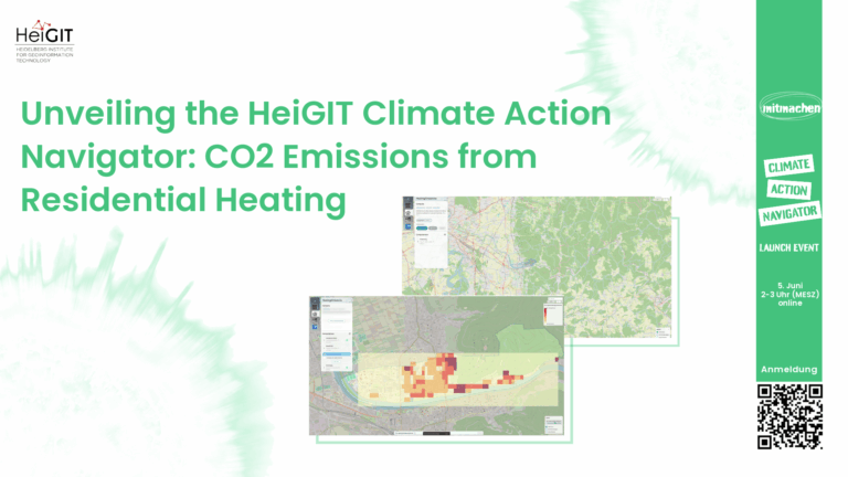 Unveiling the HeiGIT Climate Action Navigator Part 3 - CO2 emissions from residential heating