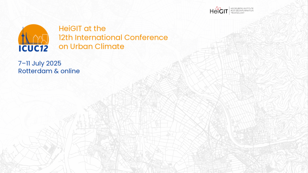 HeiGIT at the ICUC