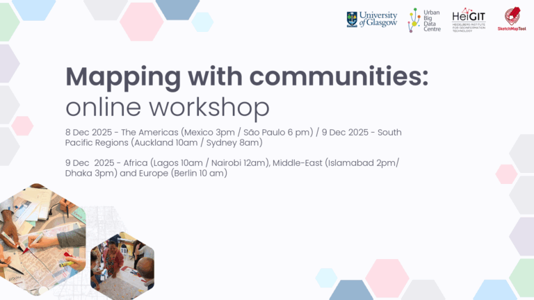 event banner: mapping with communities