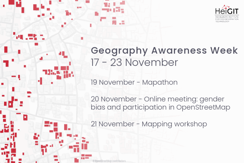 event banner: geography awareness week