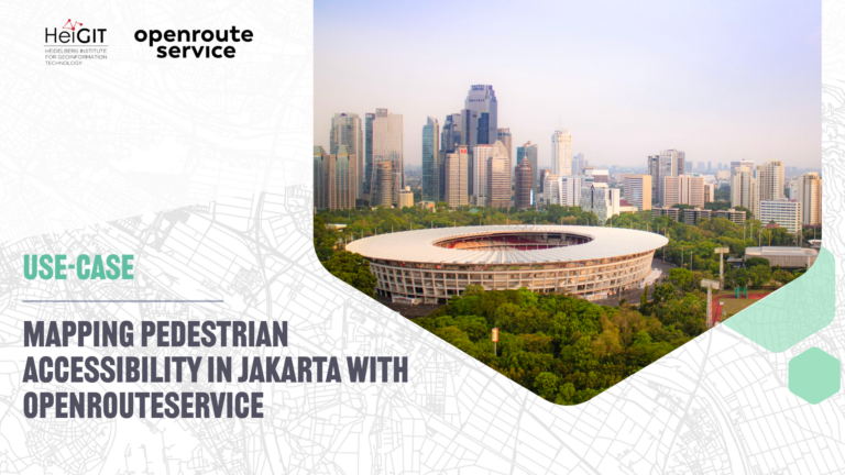 Stadtsilhouette mit Hochhäusern und einem großen, runden Stadion im Vordergrund unter klarem Himmel.