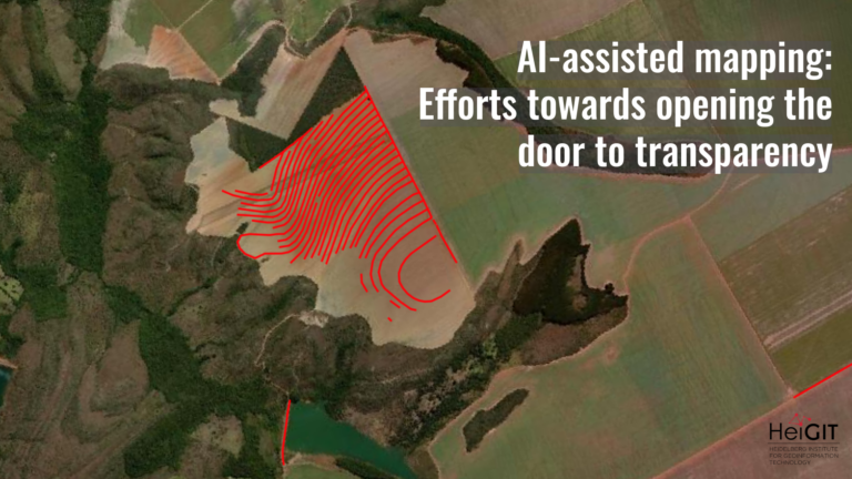 the image visualizes AI-generated road data from Microsoft (2020) in the field