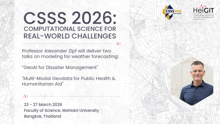 the graphic describes our contributions to the CSSS2026 in Bangkok, Thailand