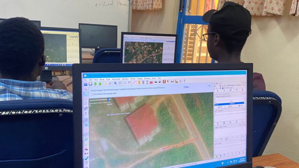 mapping activity the University of Ghana Youth Mappers 