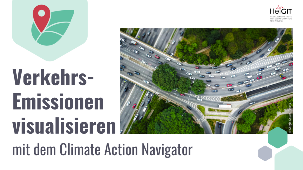 Screenshot der Webseite Climate Action Navigator mit einer Willkommensnachricht und Erklärungen zu Funktionen und Nutzungshinweisen