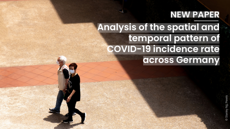 New Paper for AGILE Conference: Analysis of the spatial and temporal pattern of COVID-19 incidence rate across Germany