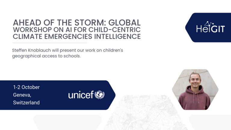 Event banner: Global Workshop on AI for Child-Centric Climate Emergencies Intelligence